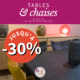 tables et chaises en promotion